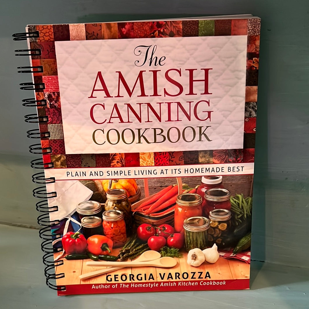 K The Amish Canning Cookbook