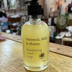 K Oatmeal, milk & honey hand soap