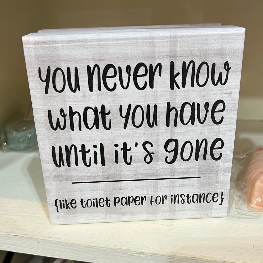 K You Never Know