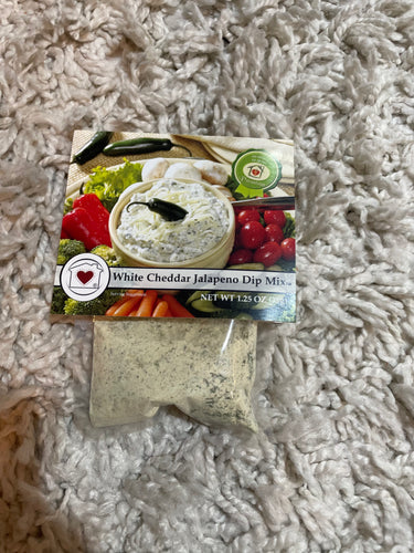 K White Cheddar Jalapeño Dip